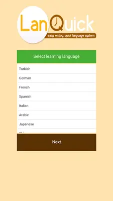 Lanquick Arabic android App screenshot 9